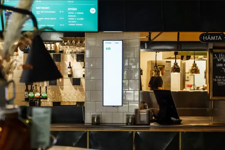 Baemingo's order number screen