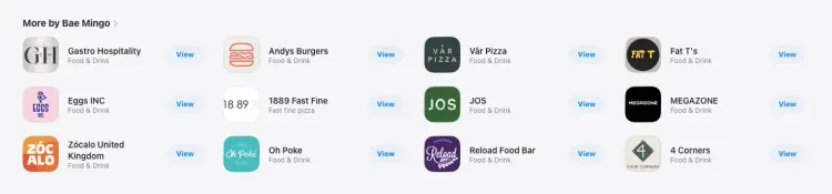 Baemingo apps in app store