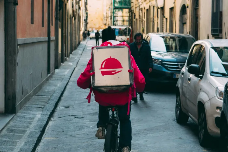 Foodora driver